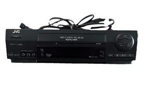 JVC HR-VP58U Hi-Fi VCR VHS Player Recorder Plug & Play Tested Works No Remote - Picture 1 of 3