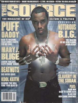 The SOURCE Magazine ISS#120 Puff Daddy Big Blige Beatnuts Kool Keith CLASSIC - Image 1 of 2