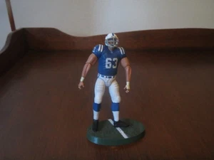 Jeff Saturday 2007 Re-Plays Football Gracelyn 5 in Actionfigur mit Base Colts - Bild 1 von 3