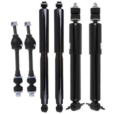 Front Rear Shock Absorbers Assembly Sway Bar Kit For 2002-08 Dodge Ram 1500 2WD - Image 1 of 4
