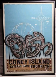 2004 PHISH CONEY ISLAND LIMITED EDITION POSTER 536/1000 - Picture 1 of 7
