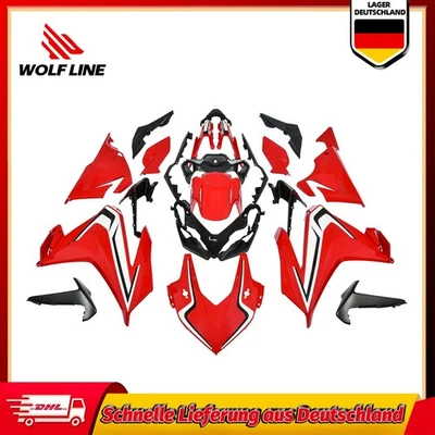 Aerodynamics Bodywork Panel Injection Fairing Kit For HONDA CBR 500R 2019-2021 - Bild 1 von 4