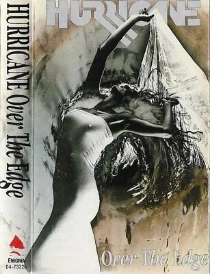 HURRICANE OVER THE EDGE CASSETTE ALBUM hard rock heavy metal  clear shell Canada - Image 1 of 4
