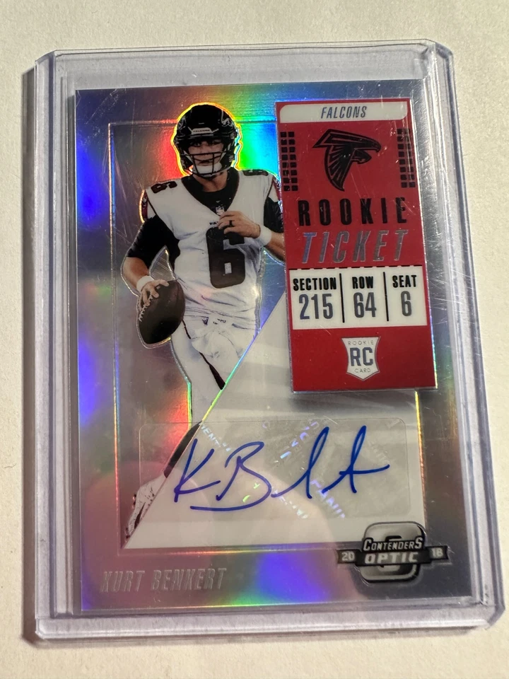 K79,514 - 2018 Panini Contenders Optic #176 Kurt Benkert Auto RC - Image 1 of 1