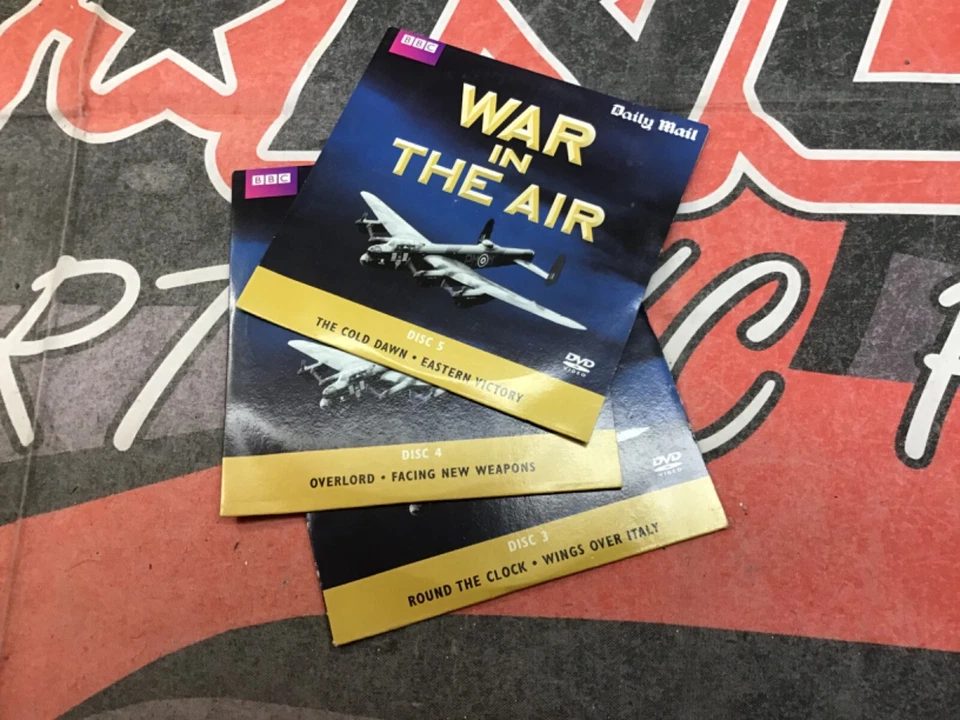 War In The Air ( 3,4,5 ) Disc DVD Set 2007) BBC Daily Mail World War II, Used - Image 1 of 1