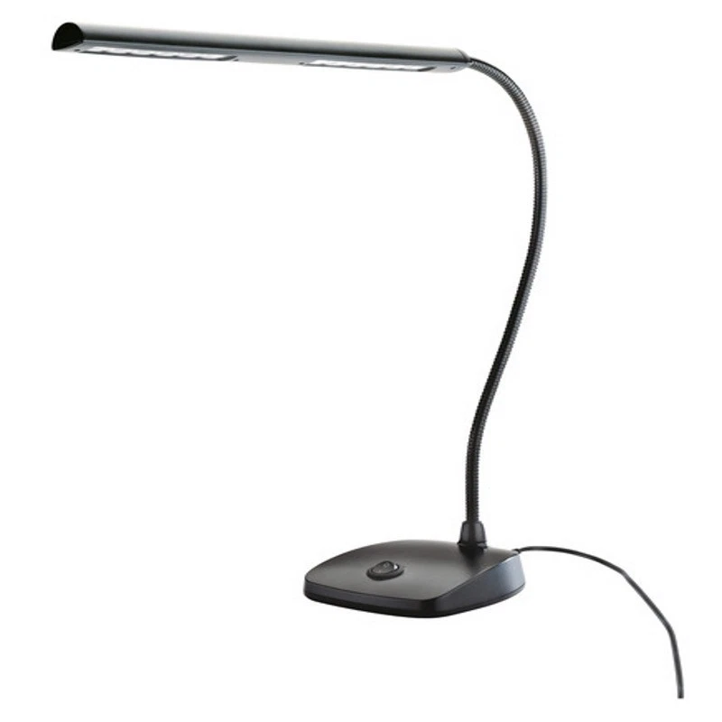 König & Meyer 12296 K&M LED Pianoleuchte schwarz Klavierleuchte Piano Lamp lampa - Imagem 1 de 1