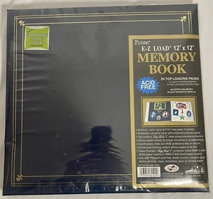 PIONEER Navy Blue Post Bound 12x12 Memory Book (NEW) - Picture 1 of 10