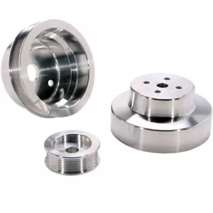 BBK Aluminum Underdrive Pulleys for 1988-1995 GMC Chevy Truck 4.3L 5.0L 5.7L - Picture 1 of 3
