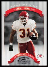 2002 Donruss Classics Priest Holmes #70  Football  Kansas City Chiefs