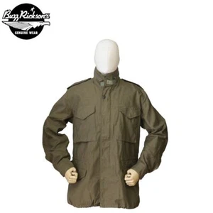 BUZZ RICKSON'S BR11702 OLIVE DRAB/SIZE L "M-65 COAT MAN'S FIELD" - Picture 1 of 10