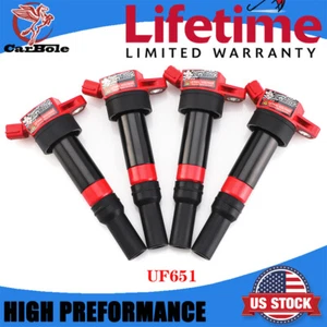 4PCS New Ignition Coil For 2011-2016 Hyundai Elantra Tucson Kia Forte Soul UF651 - Picture 1 of 12