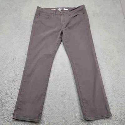 Pantalones de mezclilla Urban Pipeline para hombre 38x29* gris Ultimate Flex caqui informal bolsillo recto Foto 1 de 4