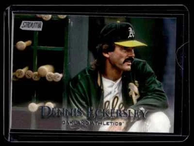2019 Stadium Club Dennis Eckersley Oakland Athletics #174 - Image 1 of 2