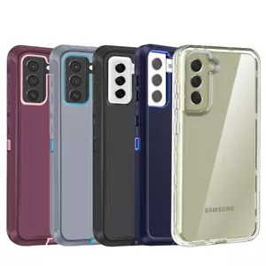 Case For Samsung Galaxy S21 FE 5G Hybrid Shockproof Heavy Duty Protection Cover - Picture 1 of 47