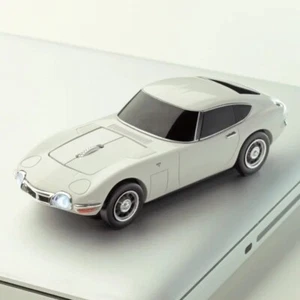 TOYOTA 2000GT Wireless Mouse Japan Limited Model Bluetooth Support Color Ivory - Picture 1 of 15