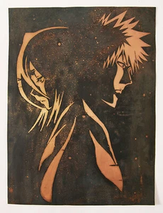Bleichmittel Anime Geschenk Metall Wandkunst Druck Poster Kunstwerk Dekor - Bild 1 von 7