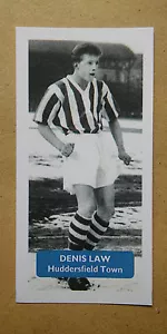 HUDDERSFIELD TOWN - DENIS LAW - Score UK football trade card - Picture 1 of 1