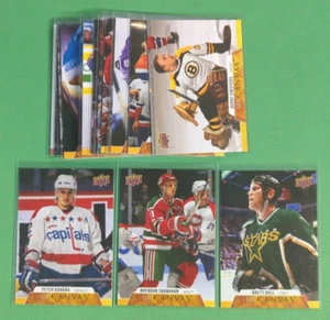 2020-21 Upper Deck Retired Stars Canvas #C241-C255 *15 Card Complete Set* - Picture 1 of 11