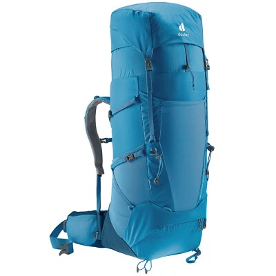 Deuter Aircontact Núcleo 50+10 Litros Mochila de Senderismo Mochila Azul - Imagen 1 de 4