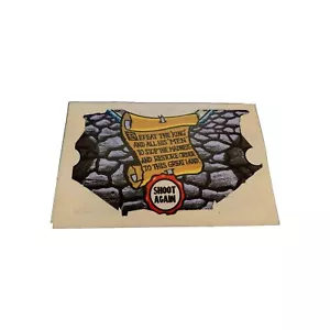 Williams Medieval Madness Lower Playfield Scroll Overlay Flipperautomat - Bild 1 von 2