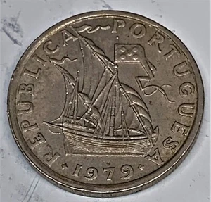# C4243 PORTUGAL COIN, 2 1/2 ESCUDOS 1979 - Picture 1 of 2