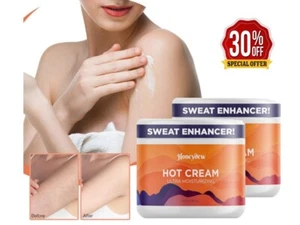 Heiße straffende Lotion, Schweißverstärker Hautstraffende Creme für Bauchfett / - Bild 1 von 10
