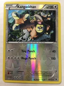 POKEMON KANGASKHAN 75/124 XY FATES COLLIDE UNCOMMON REVERSE HOLO NEAR MINT - Picture 1 of 2