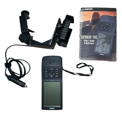 Garmin GPSMAP 195 Aviation GPS Unit  Mount  Bundle  - Image 1 of 4