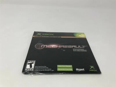 MechAssault (Microsoft Xbox, 2002) CARDBOARD Edition - Brand New Sealed RARE !! - Image 1 of 2