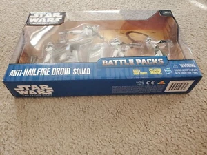 Star Wars The Clone Wars Anti-Hailfire Droid Squad Bantha Battle Pack * New - Picture 1 of 7