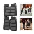 4x Horse Boots Leg Gear Protection Equestrian Accessories  Support Leg