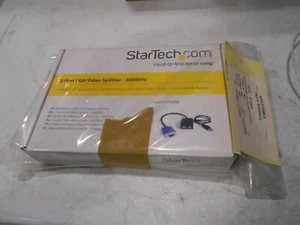 STARTECH ST122LE 2 PORT VGA VIDEO SPLITTER 300 MHz - Picture 1 of 2