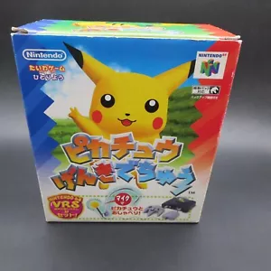 Hey You Pikachu N64 With Microphone Nintendo 64 Japanese Version NTSC-J - Picture 1 of 23