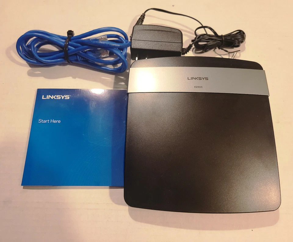 Cisco Linksys E2500 N600 Dual-Band WiFi Router - Image 1 of 1