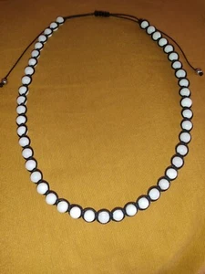 Collana Modello Tamashii In Quarzo Bianco - Imagen 1 de 3