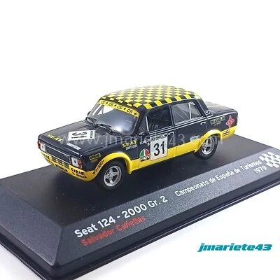 SEAT 124 - 2000 taglia 2 #31 S. Cañellas Campionato Spagna Turismo 1979 1:43 - Immagine 1 di 4