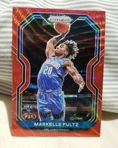 Markelle Fultz 2020-21 Prizm Red Ruby Wave Prizms Card #229 Orlando Magic - Picture 1 of 2