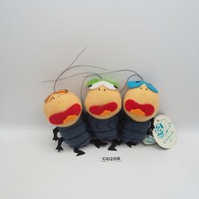 Ojamanga Yamada-kun C0208 Vintage Jun Planning Bug 4" Plush Toy Doll Japan