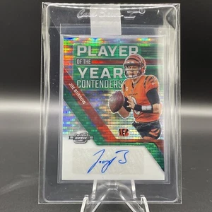Maglia Panini Contenders Optic 2022 JOE BURROW SSP GREEN PULSAR AUTO 9/10 match - Foto 1 di 5