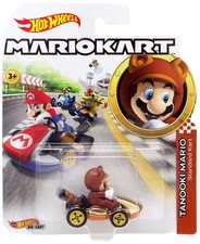 Hot Wheel Mario Kart Tanooki Mario