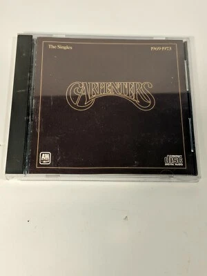 Carpenters The Singles 1969-1973 (CD, A&M D104393) Disc - Imagem 1 de 3