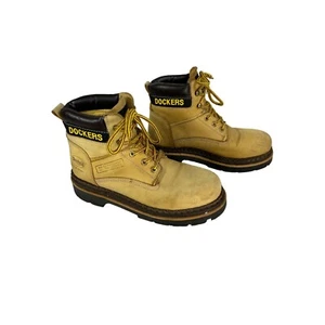 Botas de Colección Dockers para Hombre de Gerli Aceite Cuero Bronceado Caminar Talla 42 EU 25 cm EE. UU. 8.5 - Imagen 1 de 7