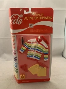 Coca Cola Active Sportswear Doll Clothes Fits Barbie 11 1/2 Inch - Picture 1 of 8