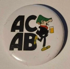 1x Acht Cola Acht Bier Button Punk Ultras Oi FCK CPS Hool 1312 Ultra FCK DFB - Picture 1 of 1