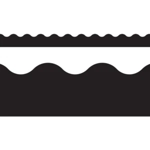 Black Terrific Trimmers, 39 ft Trend Enterprises Inc. T-9872 - Picture 1 of 1