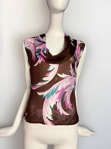 Vintage Gianni Versace | Barocco Silk Blouse | IT42/US8 | NWT - Picture 1 of 12