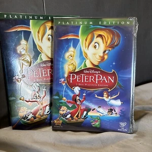 Peter Pan Platinum Edition DVD With Slip Cover - Picture 1 of 8