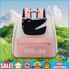 Pet Cat Backpack Portable Puppy Carrying Backpack For Small Cats Dogs Pink 