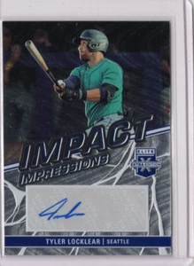 TYLER LOCKLEAR MLB 2023 Panini Elite Extra Impact Blue RC Auto #II-TLK Card A - Picture 1 of 2
