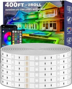 400ft Outdoor LED Strip Lights Waterproof,IP68 Outside Led Light Strips... - Picture 1 of 8